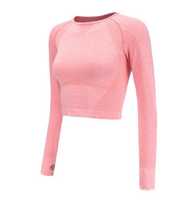 Yoga long sleeve workout clothes