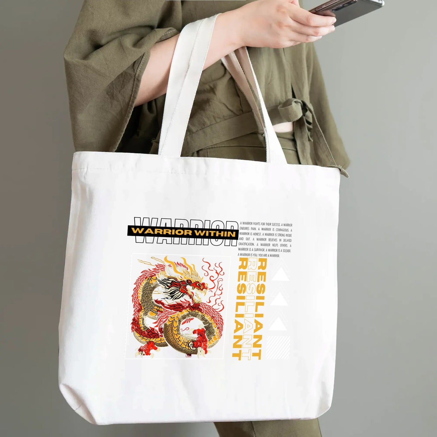 100% Cotton Tote Bag (Single-sided Print)